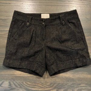 Hinge gray plaid shorts